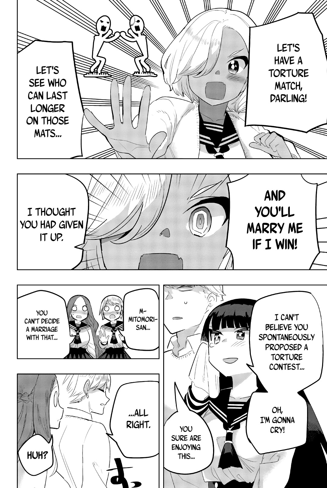 Houkago no Goumon Shoujo Chapter 124 page 6 - Chapter 124: Shotgun Marriage Proposal ♥