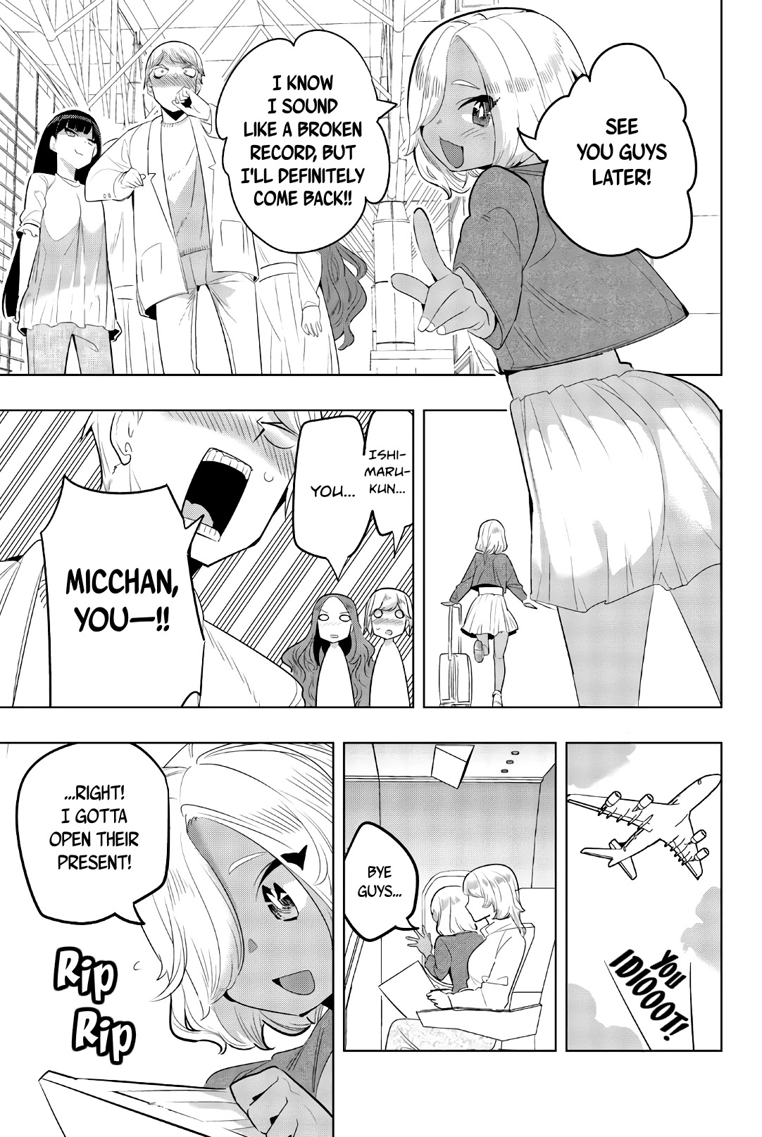 Houkago no Goumon Shoujo Chapter 127 page 11 - Chapter 127: A Window-To-Window Heart-To-Heart