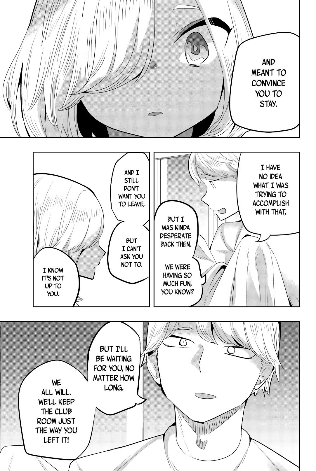 Houkago no Goumon Shoujo Chapter 127 page 3 - Chapter 127: A Window-To-Window Heart-To-Heart