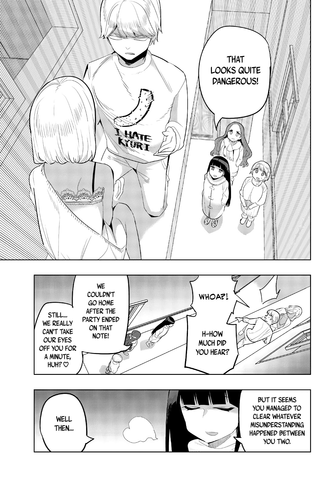 Houkago no Goumon Shoujo Chapter 127 page 7 - Chapter 127: A Window-To-Window Heart-To-Heart