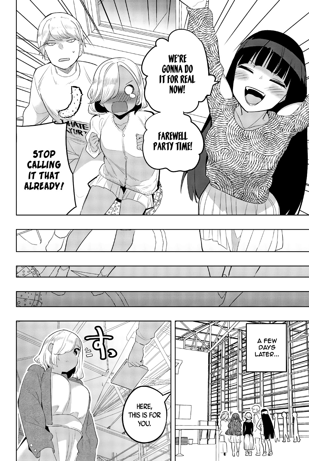 Houkago no Goumon Shoujo Chapter 127 page 8 - Chapter 127: A Window-To-Window Heart-To-Heart