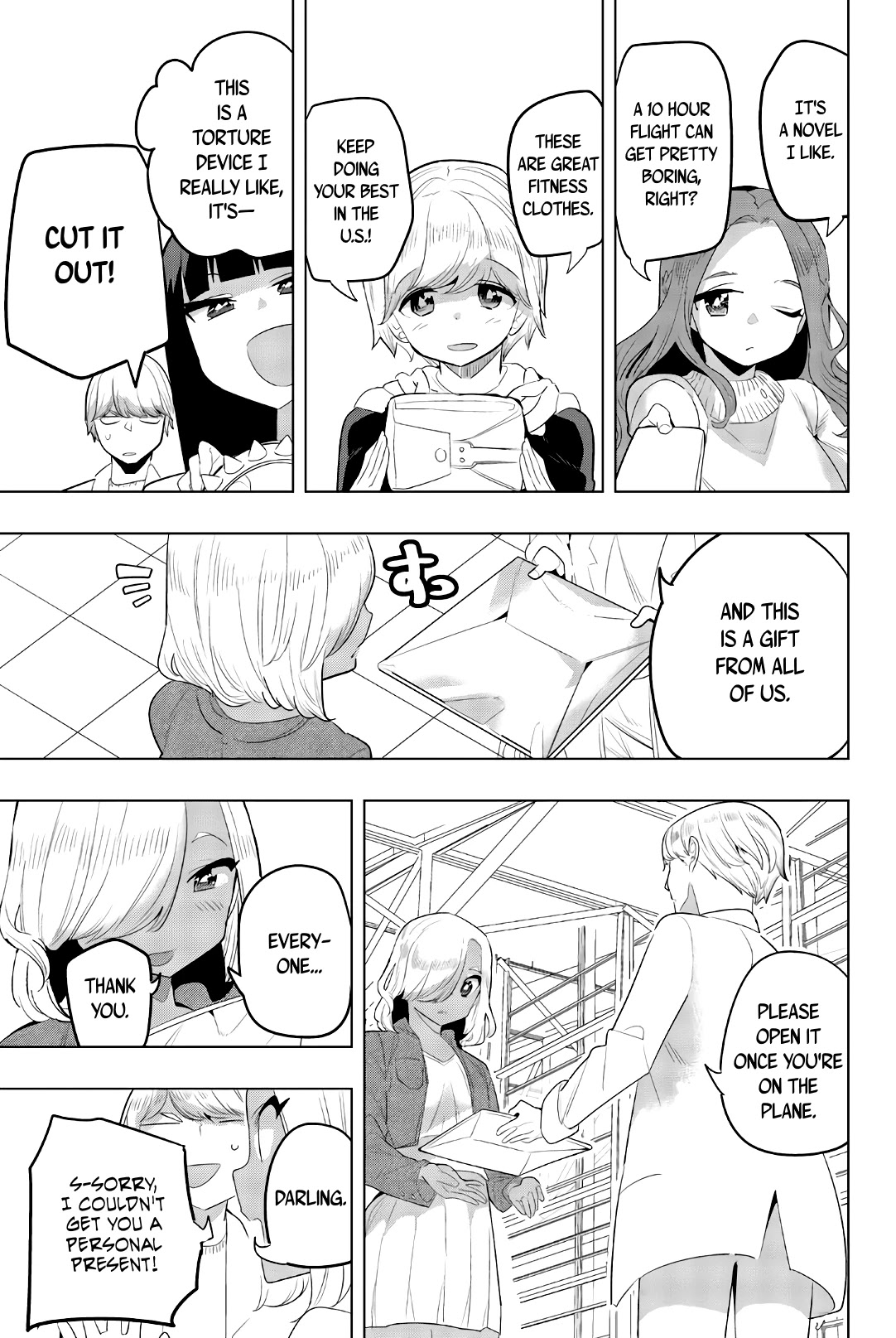 Houkago no Goumon Shoujo Chapter 127 page 9 - Chapter 127: A Window-To-Window Heart-To-Heart