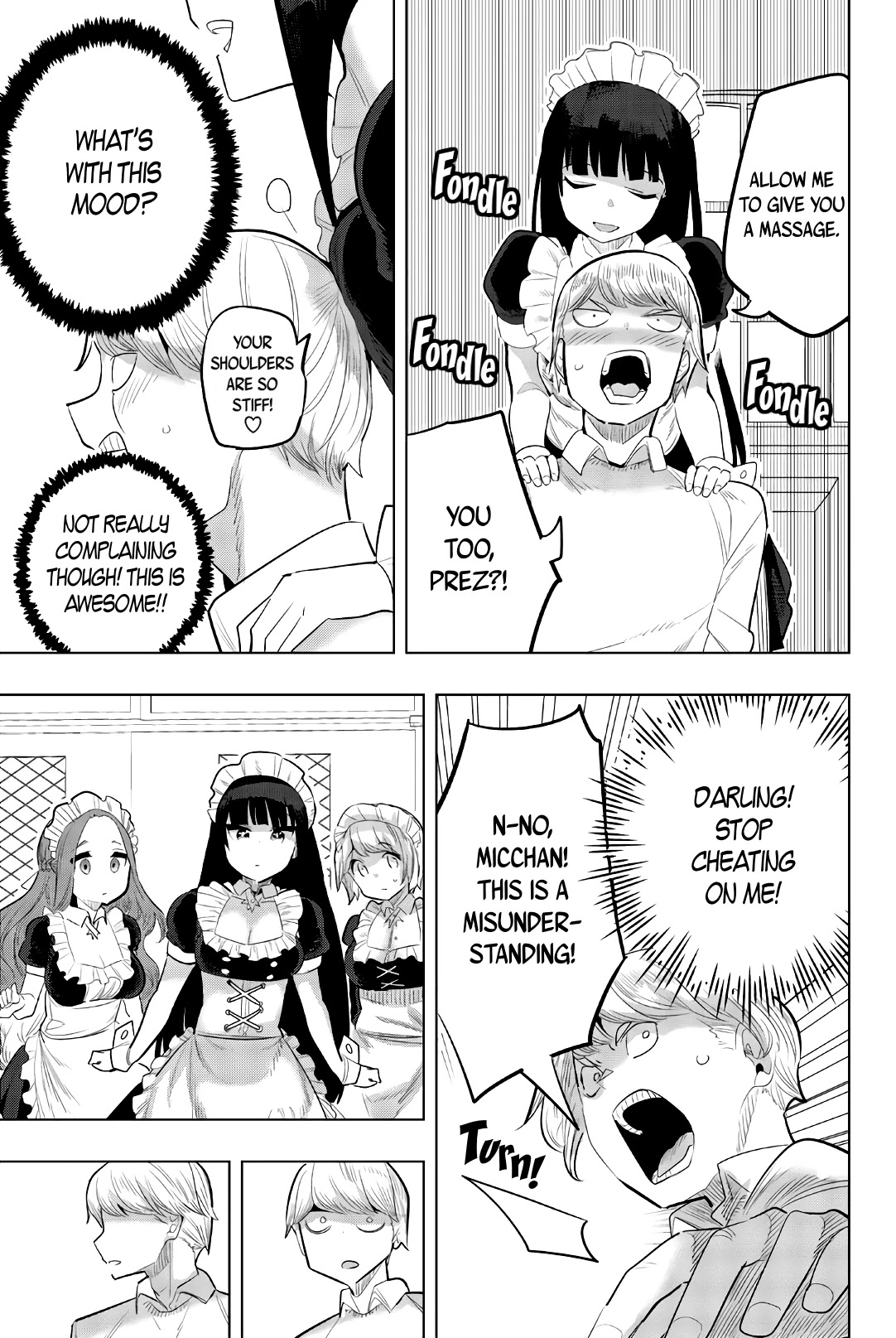 Houkago no Goumon Shoujo Chapter 128 page 7 - Chapter 128: A Maid-en From Heaven♥