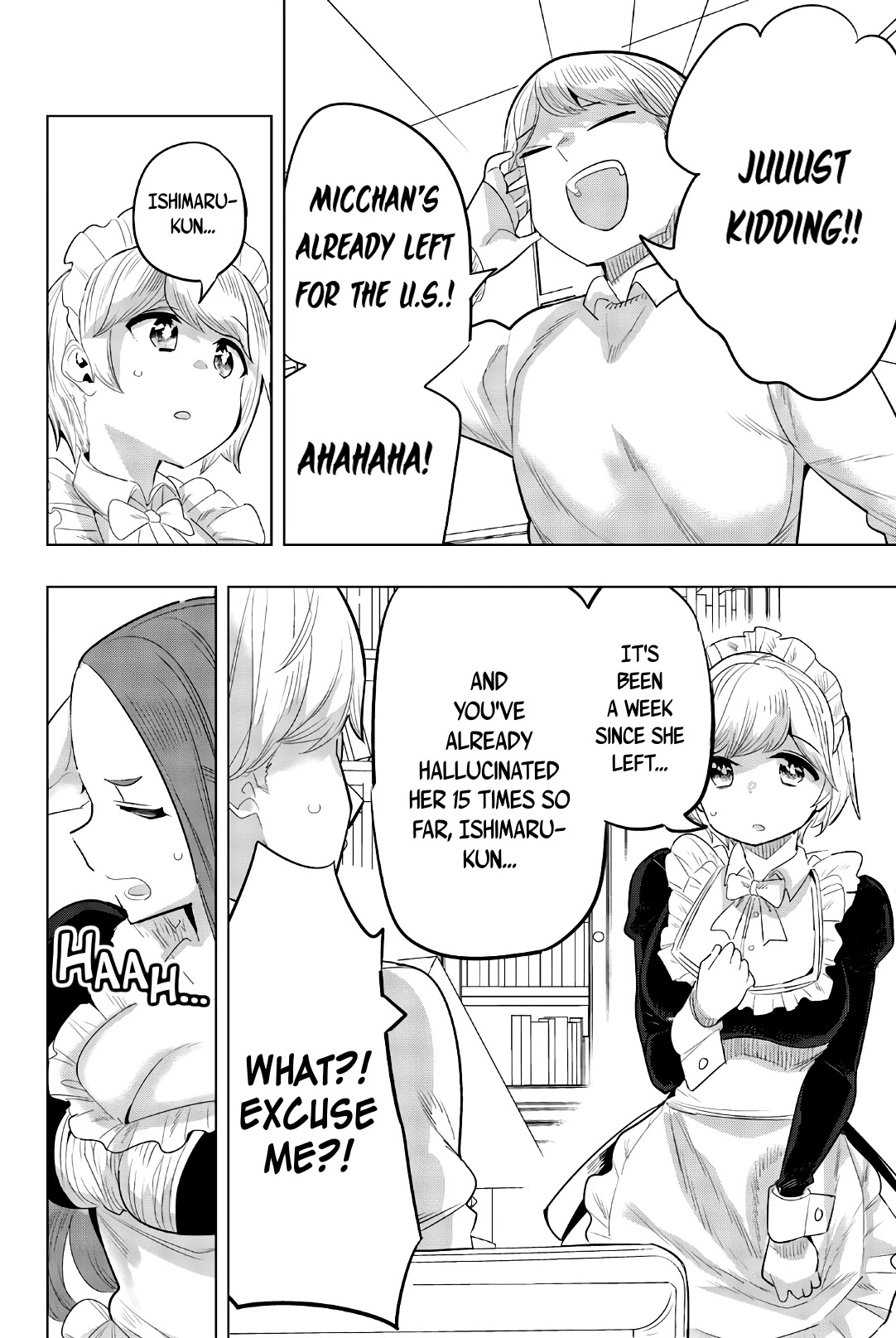 Houkago no Goumon Shoujo Chapter 128 page 8 - Chapter 128: A Maid-en From Heaven♥