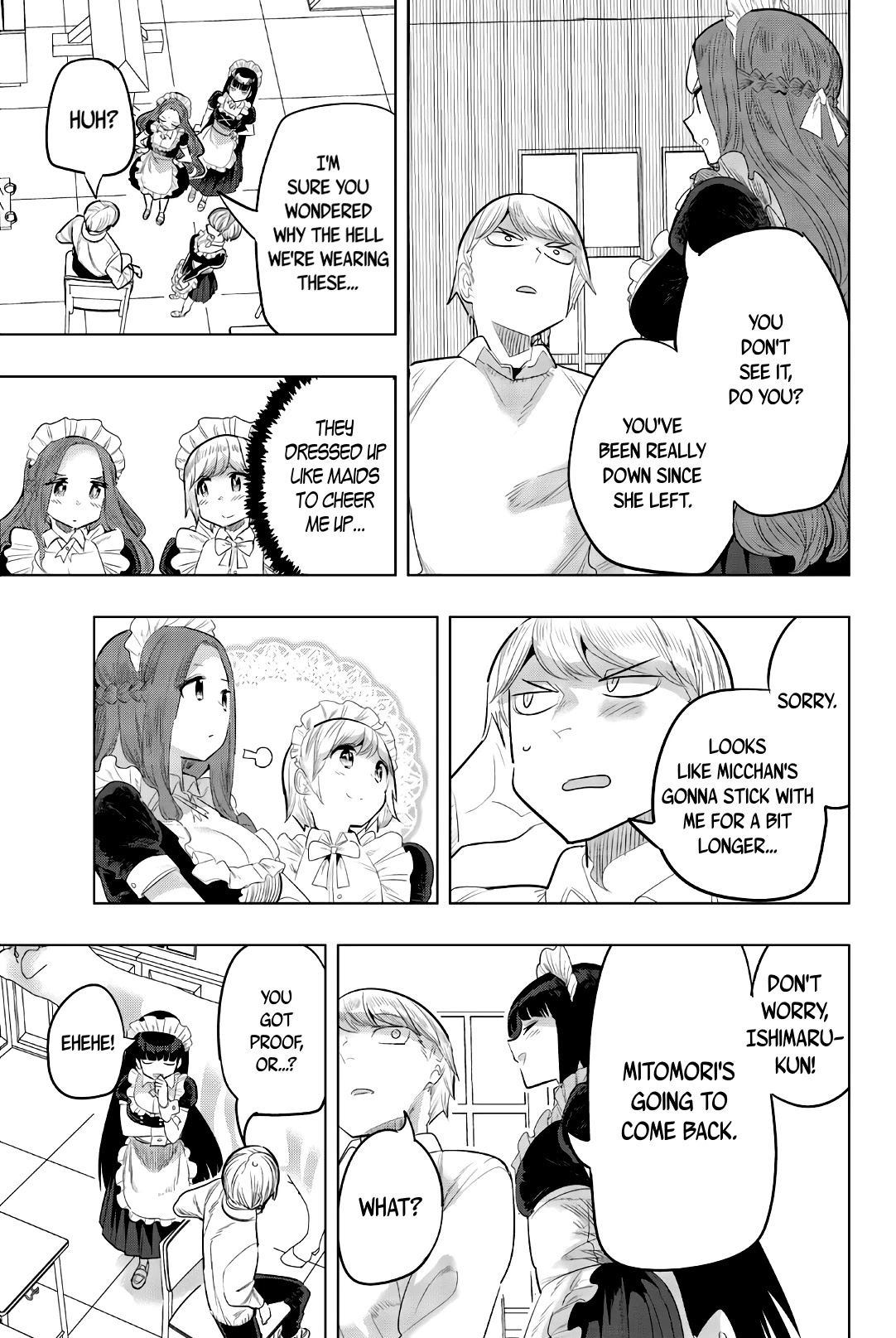 Houkago no Goumon Shoujo Chapter 128 page 9 - Chapter 128: A Maid-en From Heaven♥