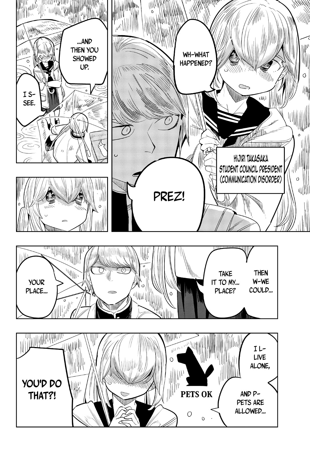 Houkago no Goumon Shoujo Chapter 130 page 2 - Chapter 130: Mewscommunication Pains