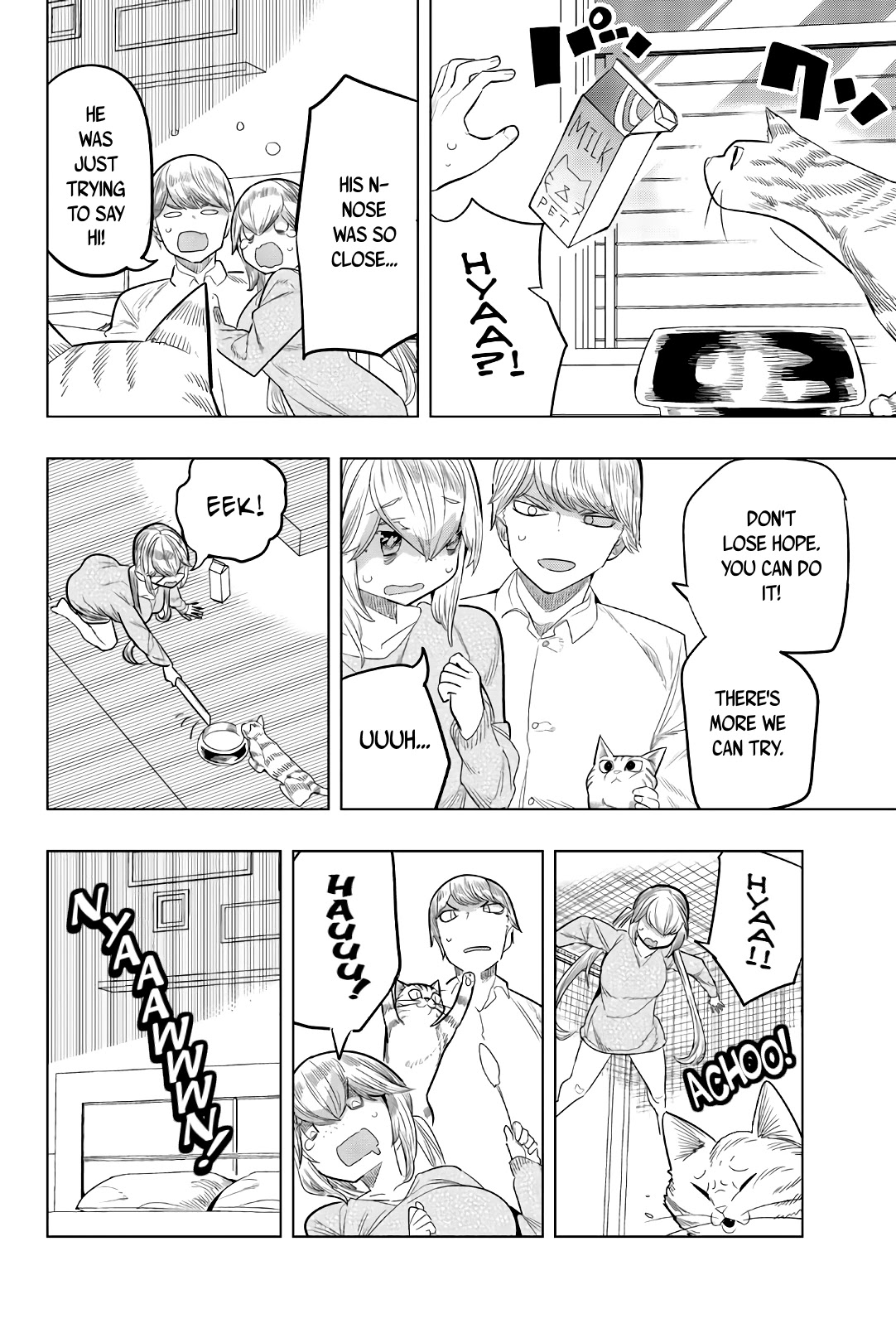 Houkago no Goumon Shoujo Chapter 130 page 6 - Chapter 130: Mewscommunication Pains
