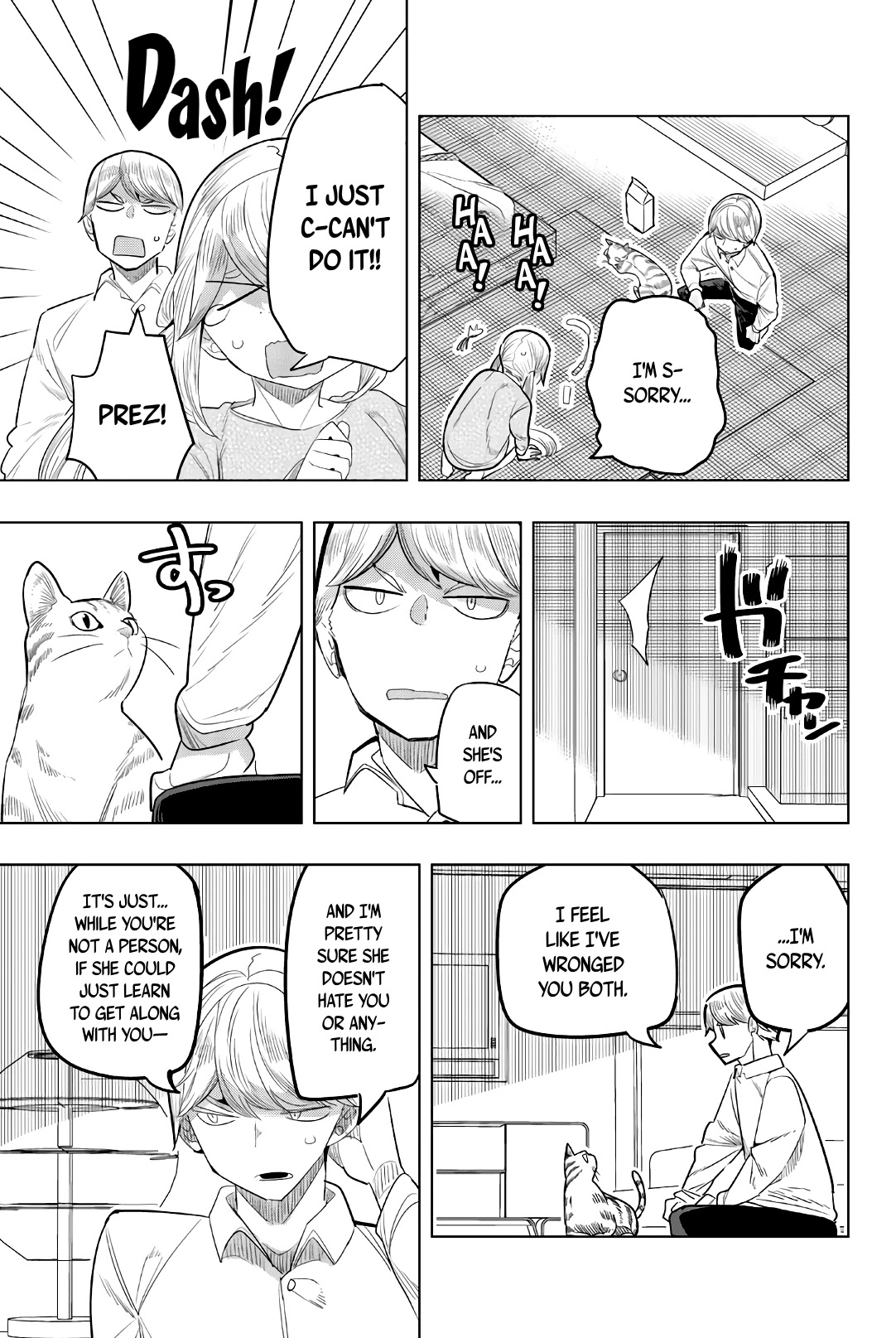 Houkago no Goumon Shoujo Chapter 130 page 7 - Chapter 130: Mewscommunication Pains