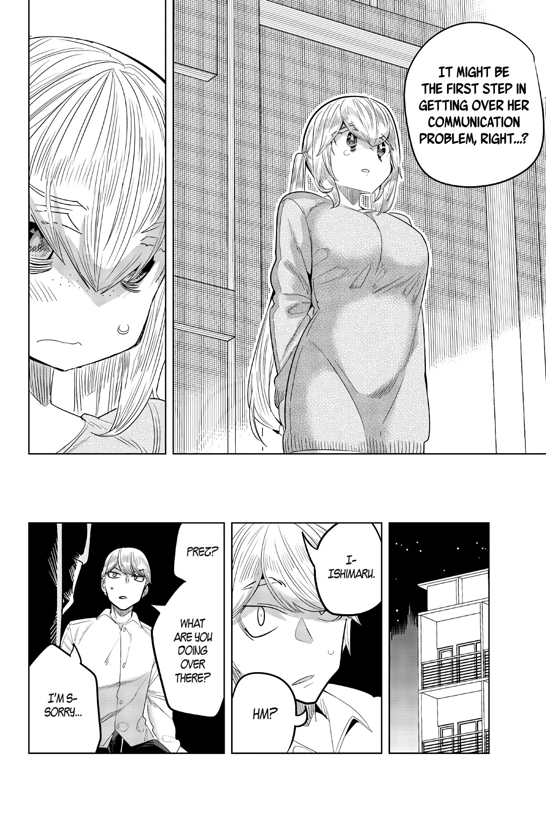 Houkago no Goumon Shoujo Chapter 130 page 8 - Chapter 130: Mewscommunication Pains