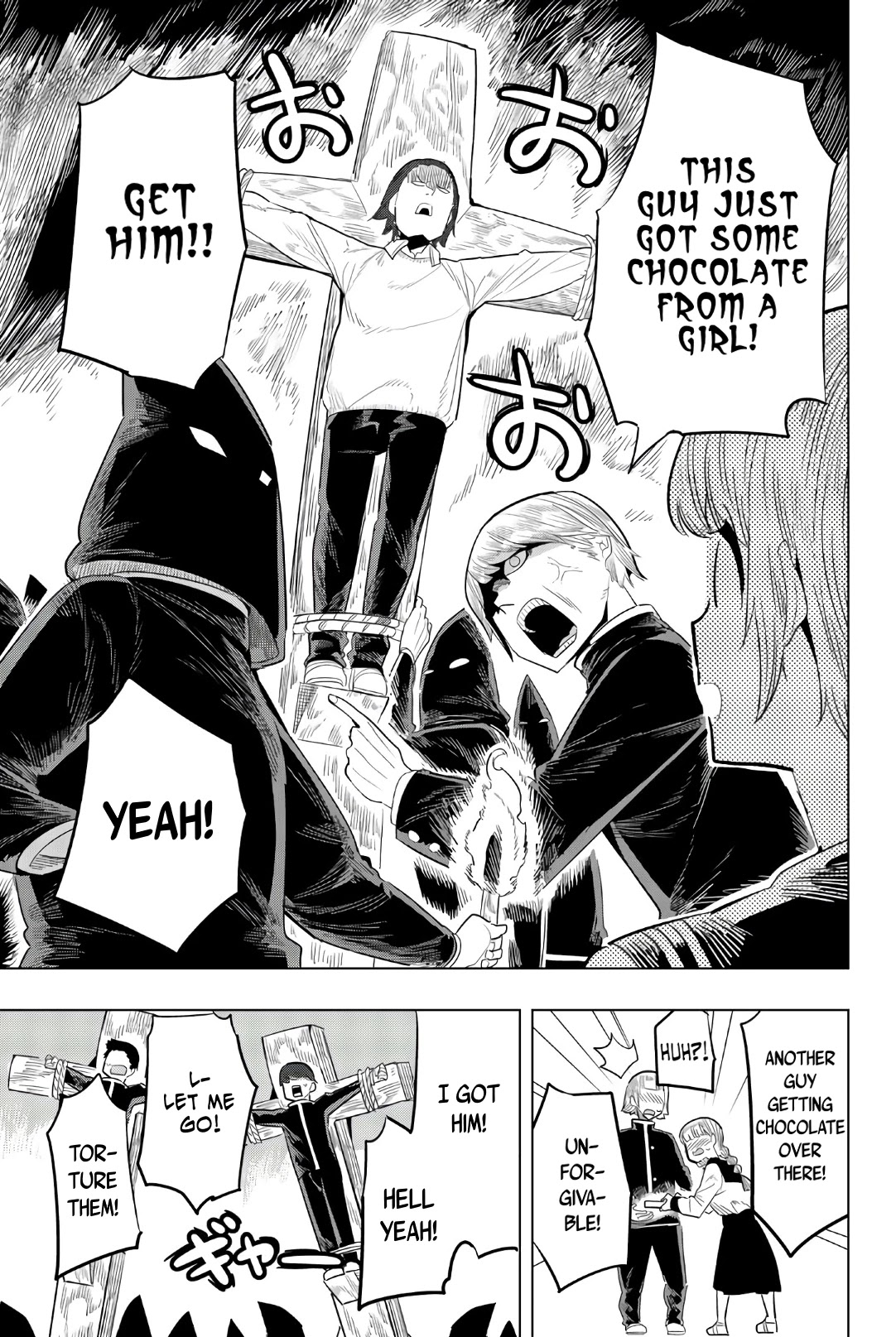 Houkago no Goumon Shoujo Chapter 133 page 3 - Chapter 133: A Valentine Of Chaos And Confusion