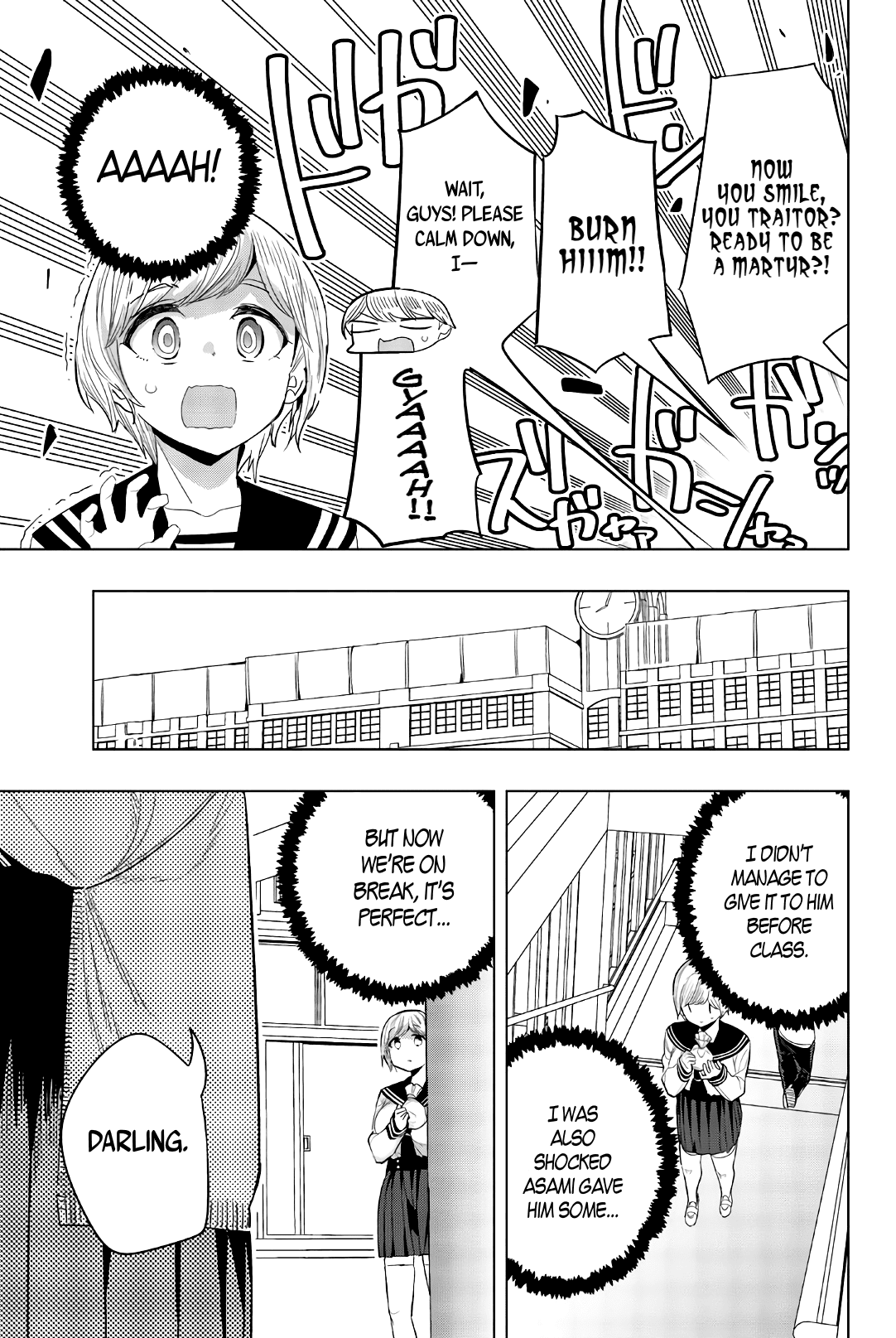 Houkago no Goumon Shoujo Chapter 133 page 7 - Chapter 133: A Valentine Of Chaos And Confusion