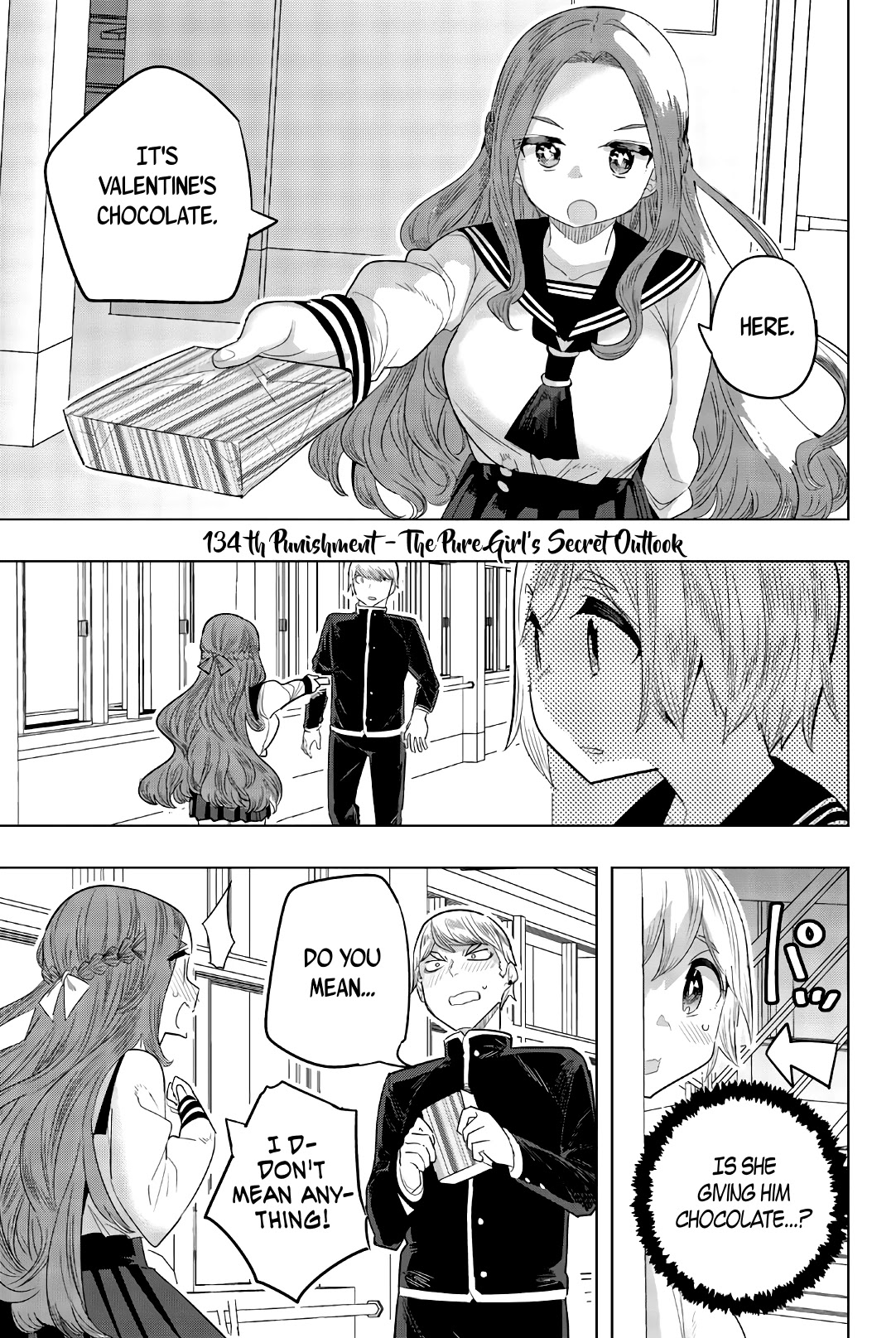 Houkago no Goumon Shoujo Chapter 134 page 1 - Chapter 134: The Pure Girl's Secret Outlook