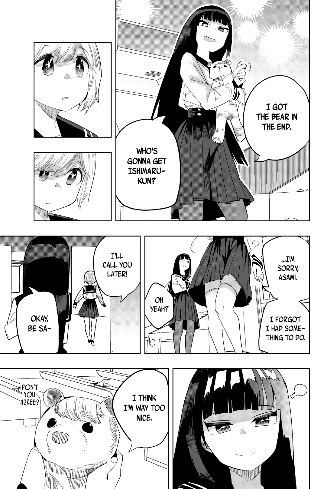 Houkago no Goumon Shoujo Chapter 135 page 9 - Chapter 135: Asami And Kiyoka's After School Date♥