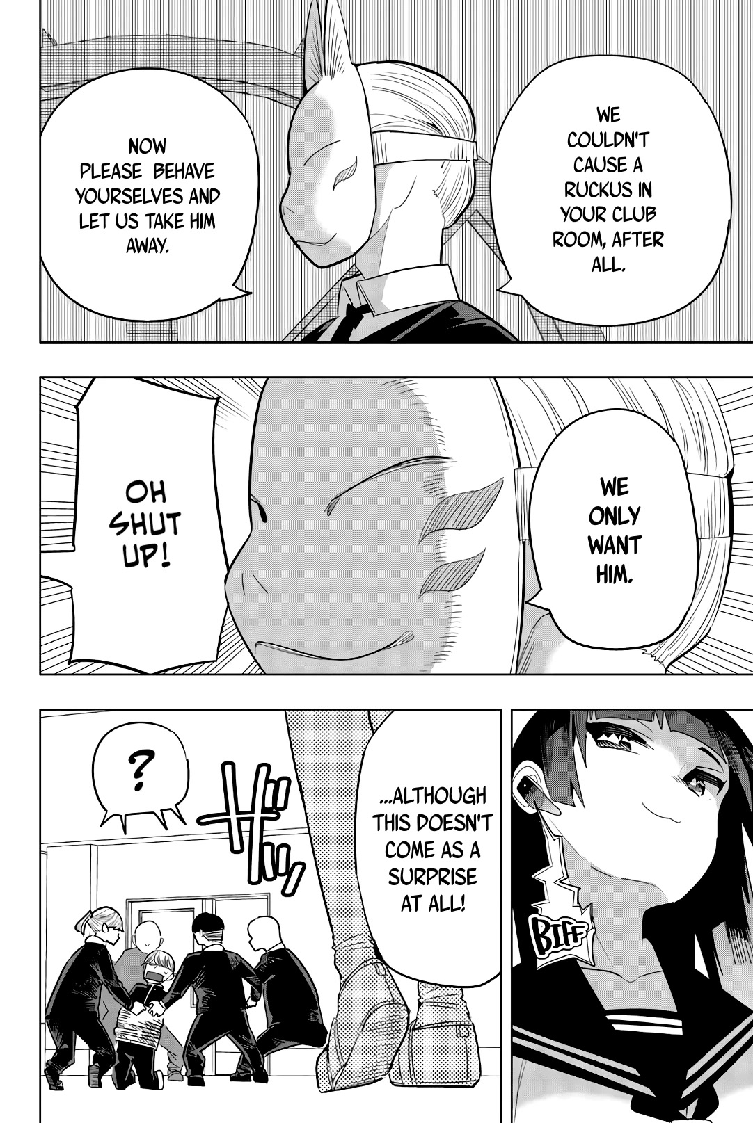 Houkago no Goumon Shoujo Chapter 145 page 10 - Chapter 145: A Strange Surprise Visitor
