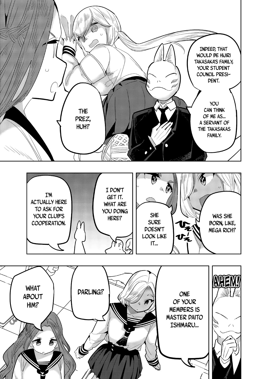 Houkago no Goumon Shoujo Chapter 145 page 3 - Chapter 145: A Strange Surprise Visitor