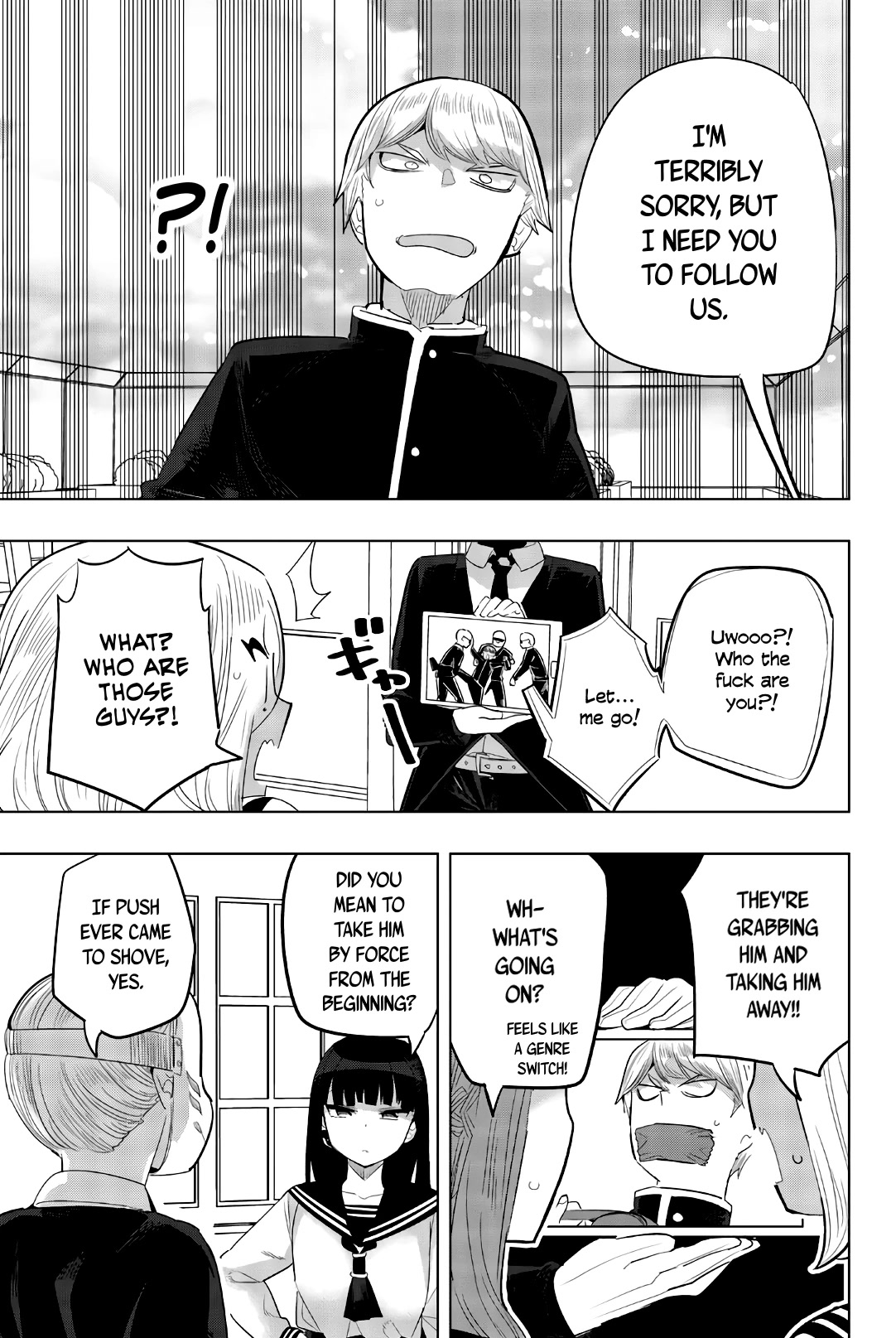 Houkago no Goumon Shoujo Chapter 145 page 9 - Chapter 145: A Strange Surprise Visitor