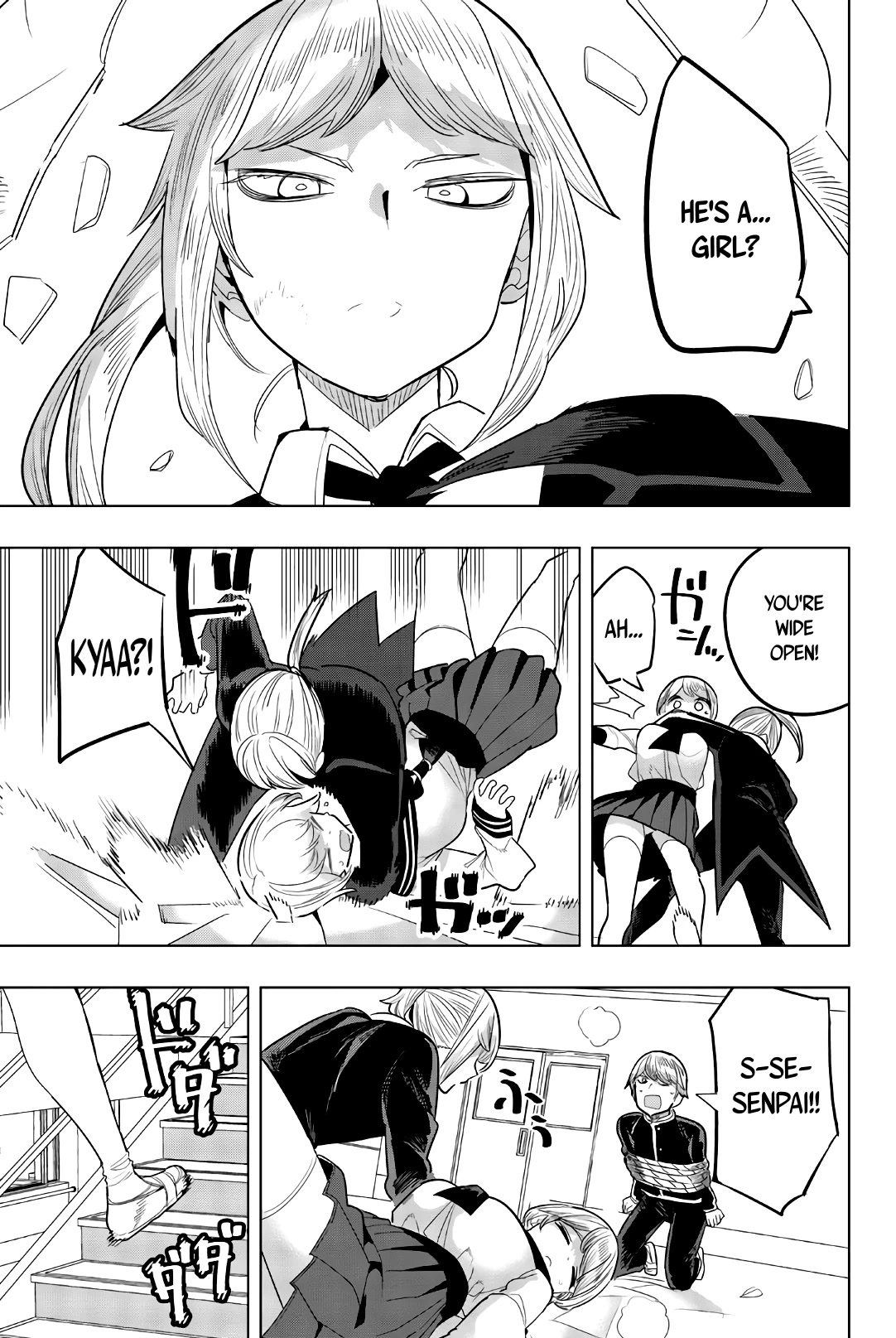 Houkago no Goumon Shoujo Chapter 146 page 11 - Chapter 146: Kiyoka vs Fox Mask