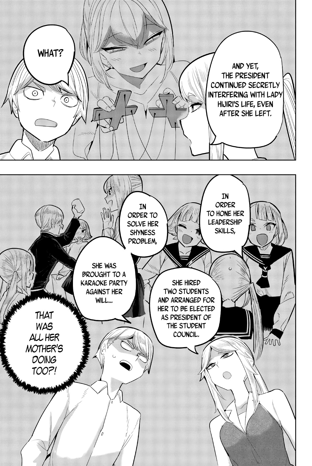 Houkago no Goumon Shoujo Chapter 149 page 5 - Chapter 149: Tales From The Prez's Past