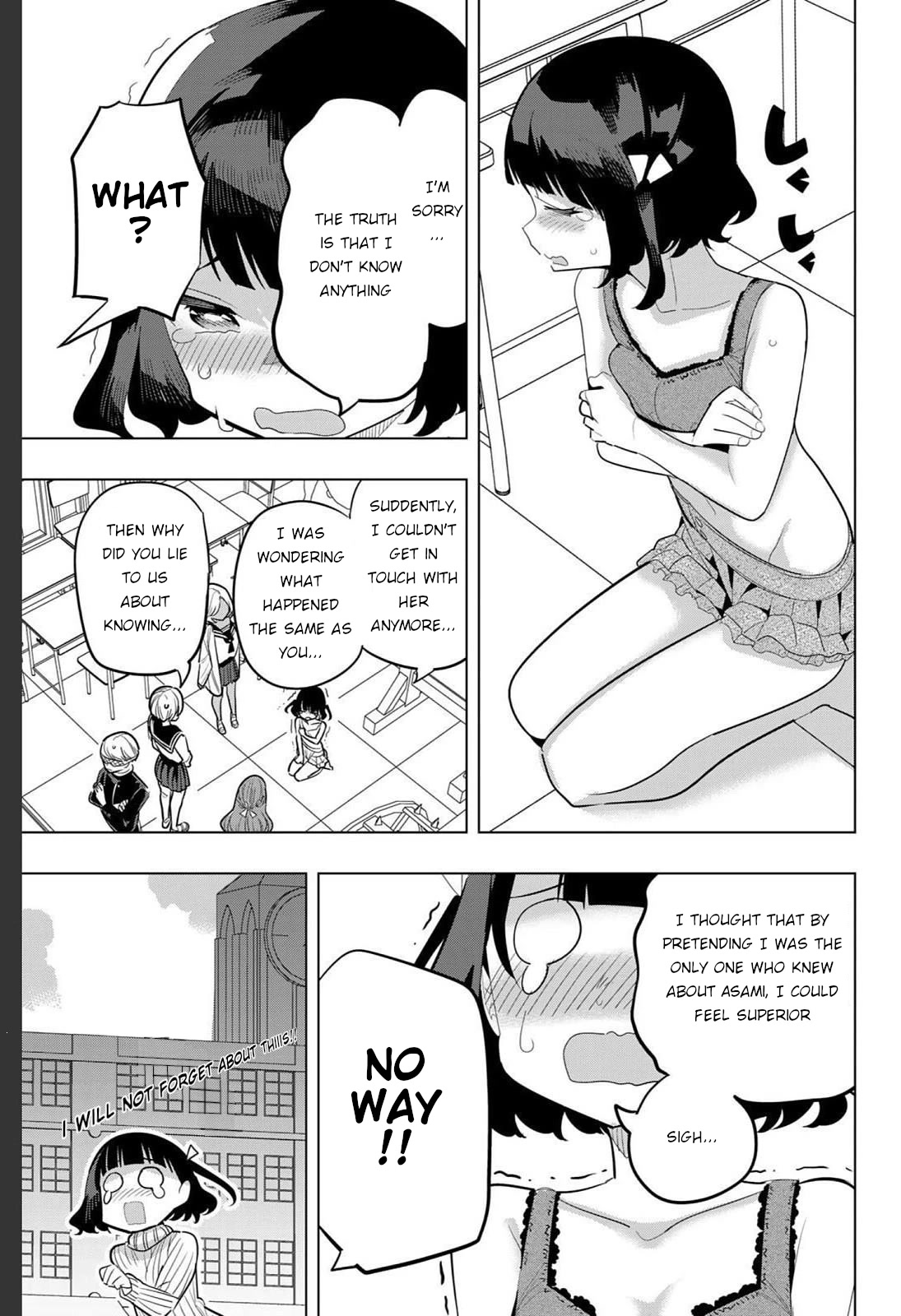 Houkago no Goumon Shoujo Chapter 155 page 7 - Chapter 155: She Left a Letter