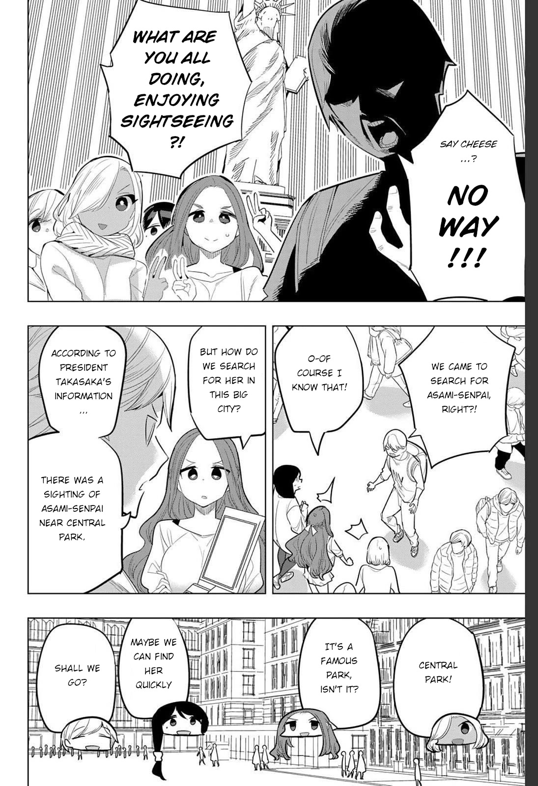 Houkago no Goumon Shoujo Chapter 157 page 4 - Chapter 157: The Civilization Research Club Goes to the US