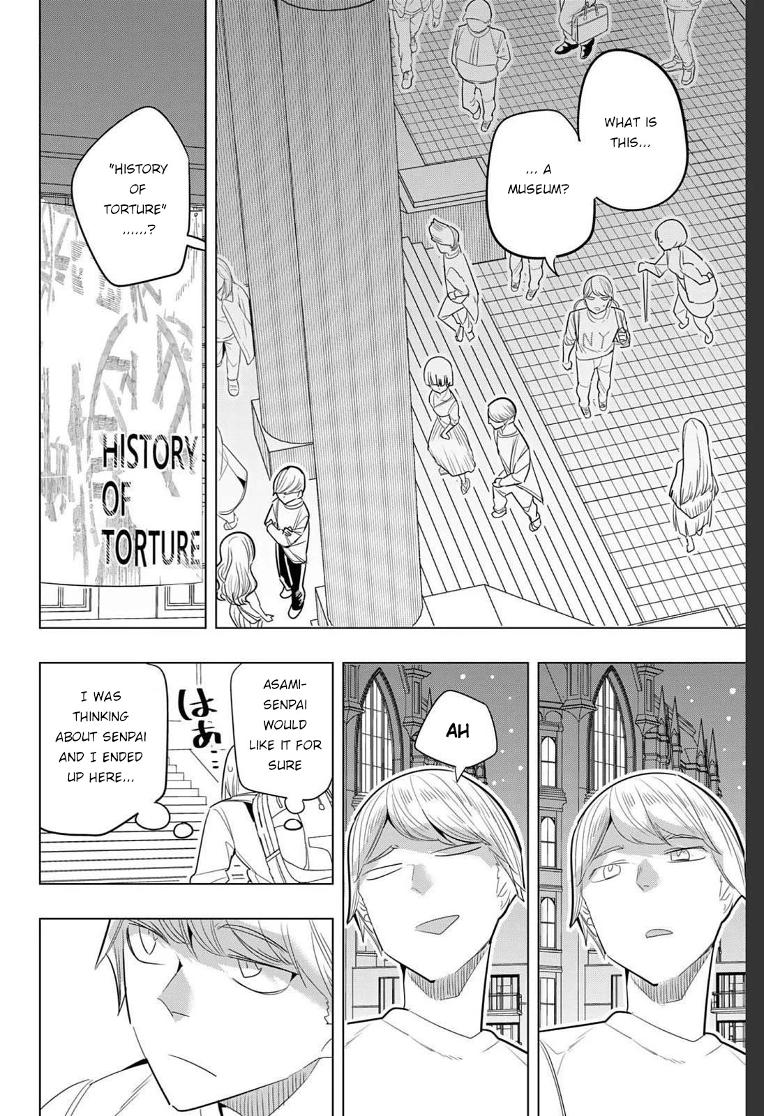 Houkago no Goumon Shoujo Chapter 159 page 8 - Chapter 159: Sneaking In! A Suspicious Place for Adults