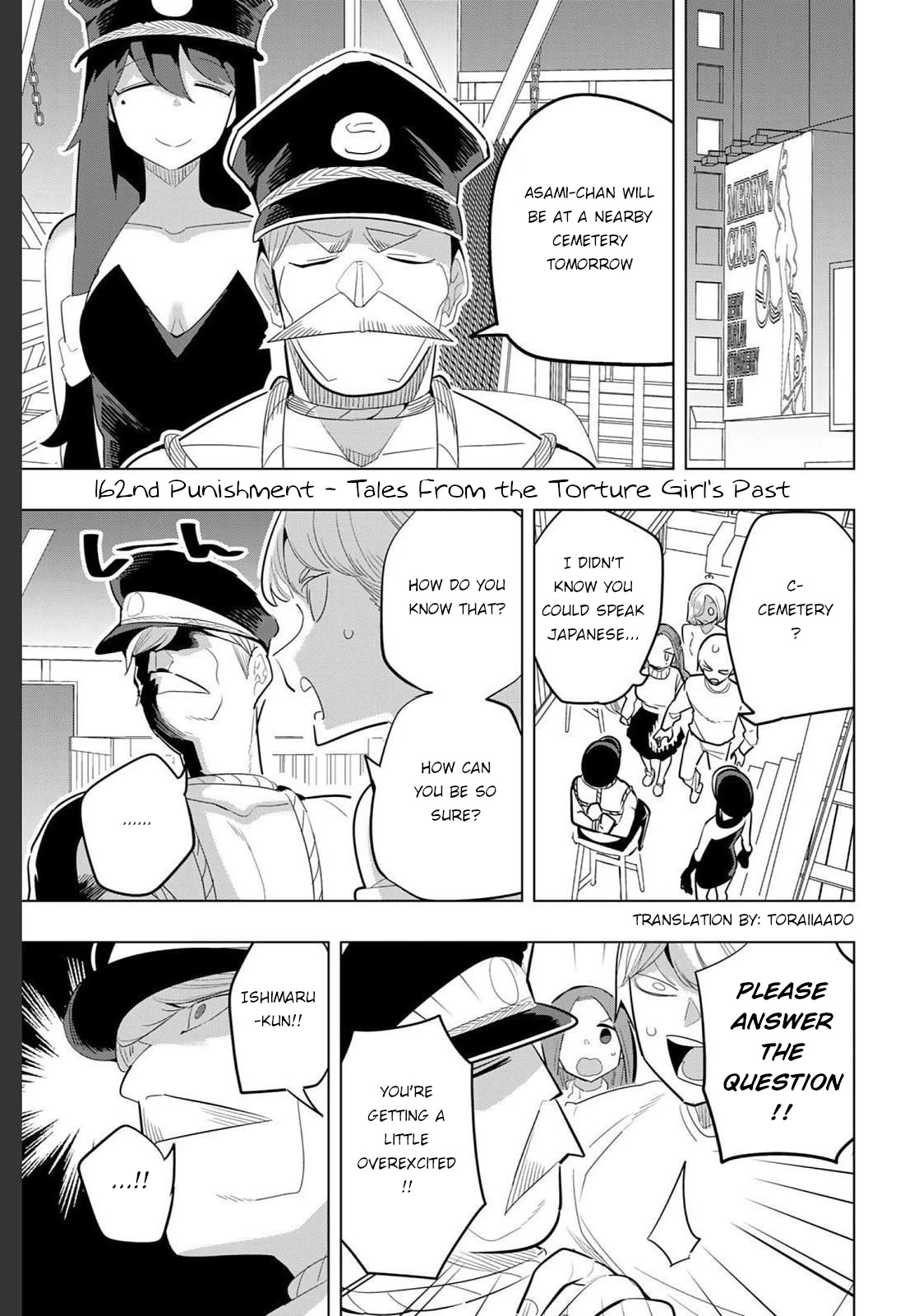 Houkago no Goumon Shoujo Chapter 162 page 1 - Chapter 162: Tales From the Torture Girl's Past