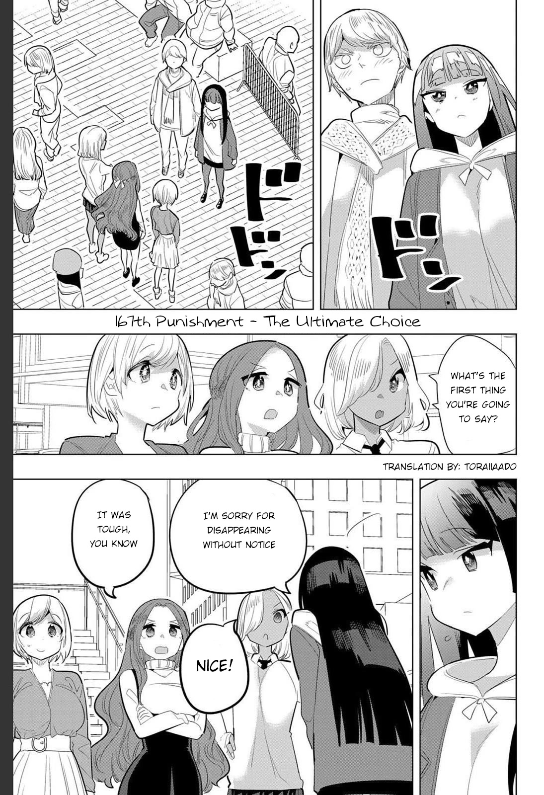 Houkago no Goumon Shoujo Chapter 167 page 1 - Chapter 167: The Ultimate Choice