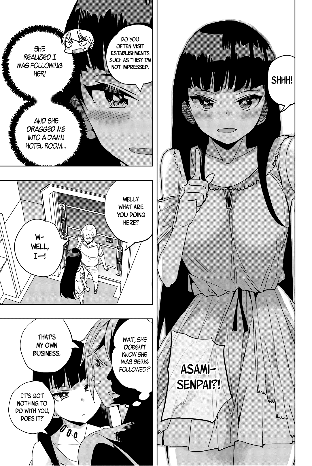 Houkago no Goumon Shoujo Chapter 17 page 9 - Chapter 17: Asami's Secret?!