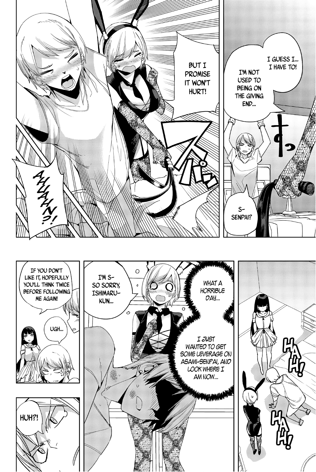 Houkago no Goumon Shoujo Chapter 18 page 6 - Chapter 18: Fun and Games at the Love Hotel ♥