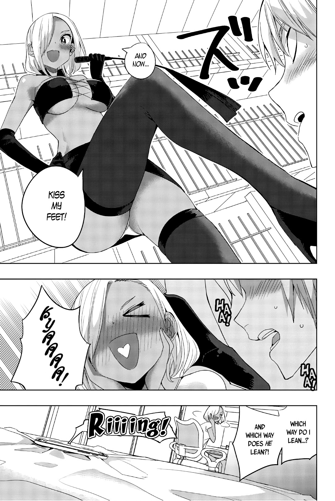 Houkago no Goumon Shoujo Chapter 21 page 9 - Chapter 21: Between S and M ♥