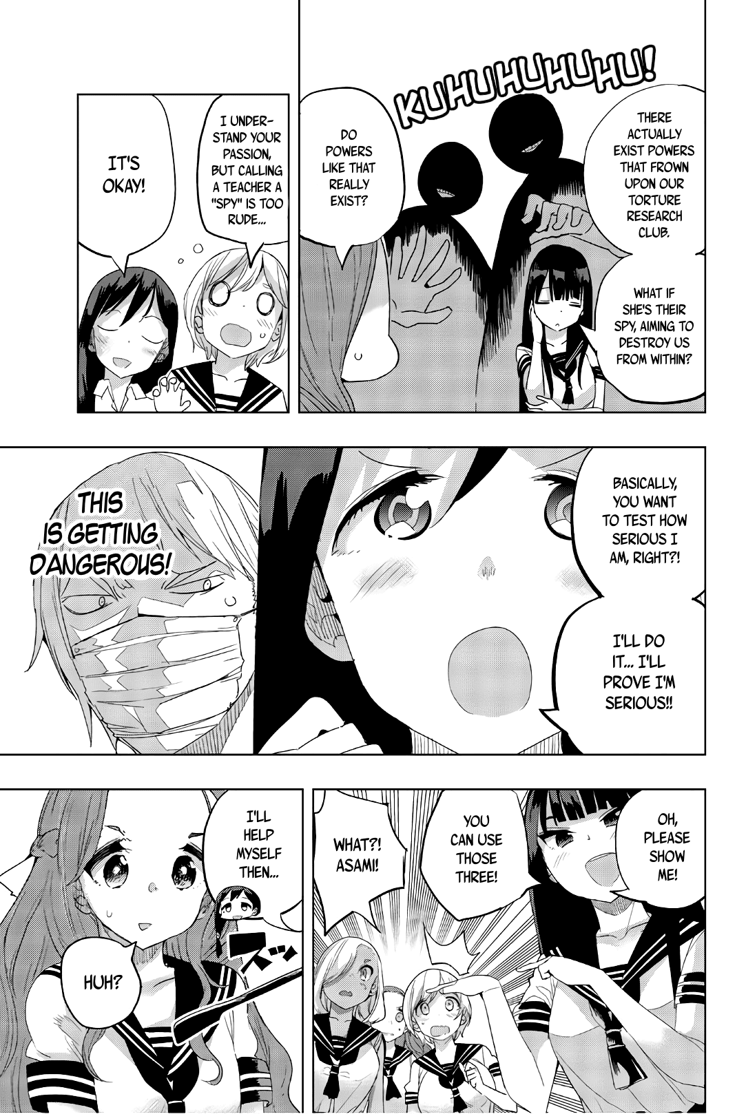 Houkago no Goumon Shoujo Chapter 23 page 5 - Chapter 23: Serious Sensei ♥