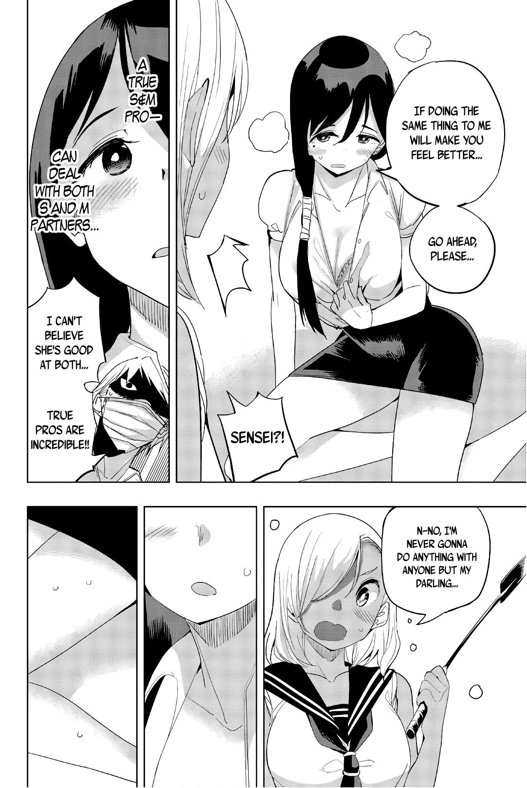 Houkago no Goumon Shoujo Chapter 23 page 8 - Chapter 23: Serious Sensei ♥