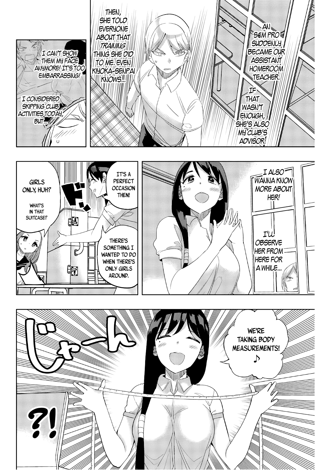 Houkago no Goumon Shoujo Chapter 24 page 2 - Chapter 24: Sexy Fun Body Measurements ♪