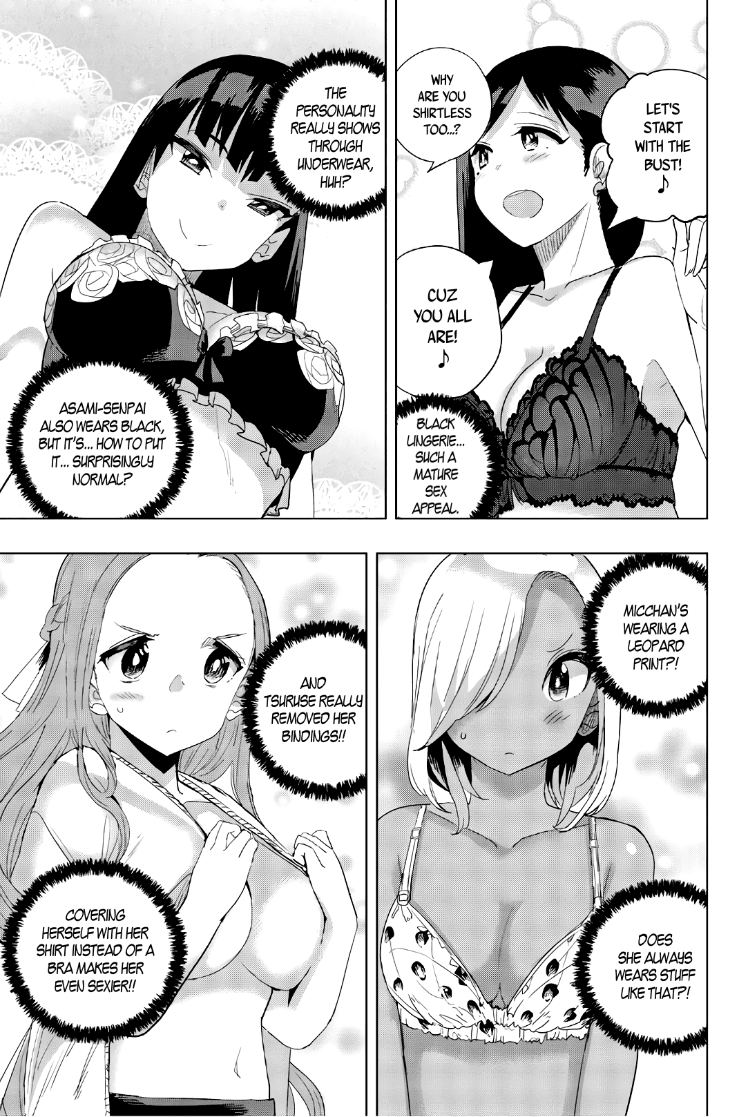 Houkago no Goumon Shoujo Chapter 24 page 7 - Chapter 24: Sexy Fun Body Measurements ♪