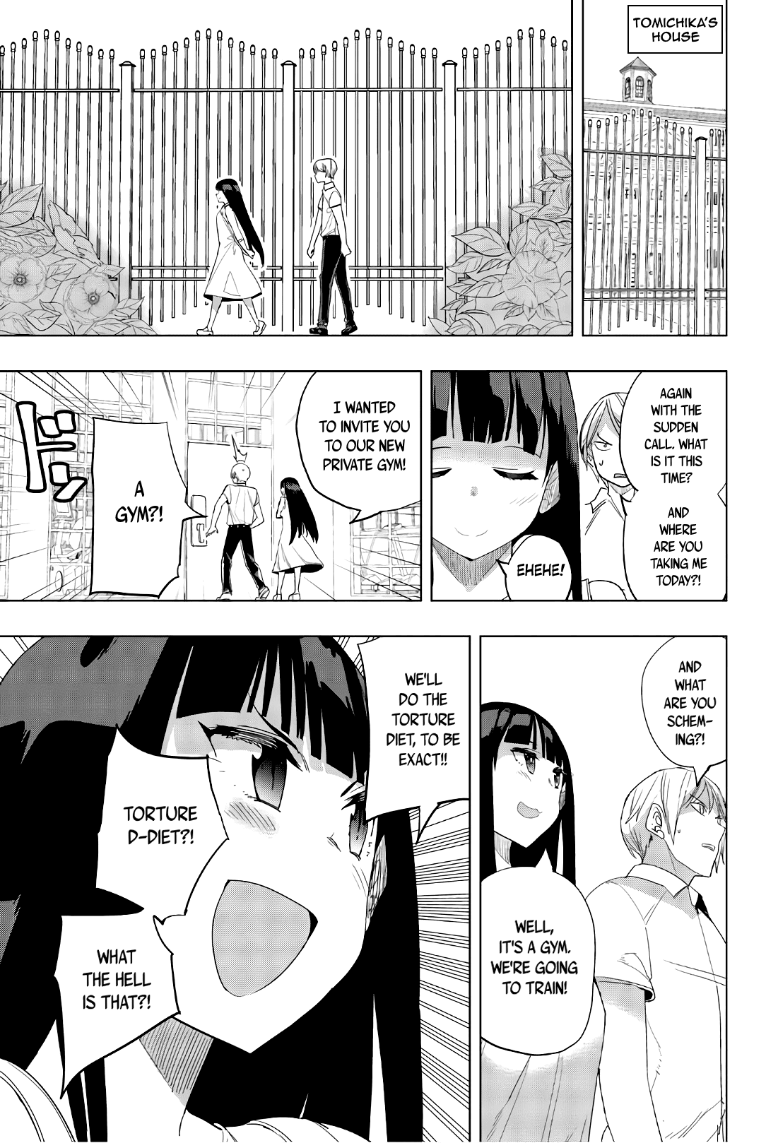 Houkago no Goumon Shoujo Chapter 26 page 5 - Chapter 26: Shape up, Kiyoka! ♥