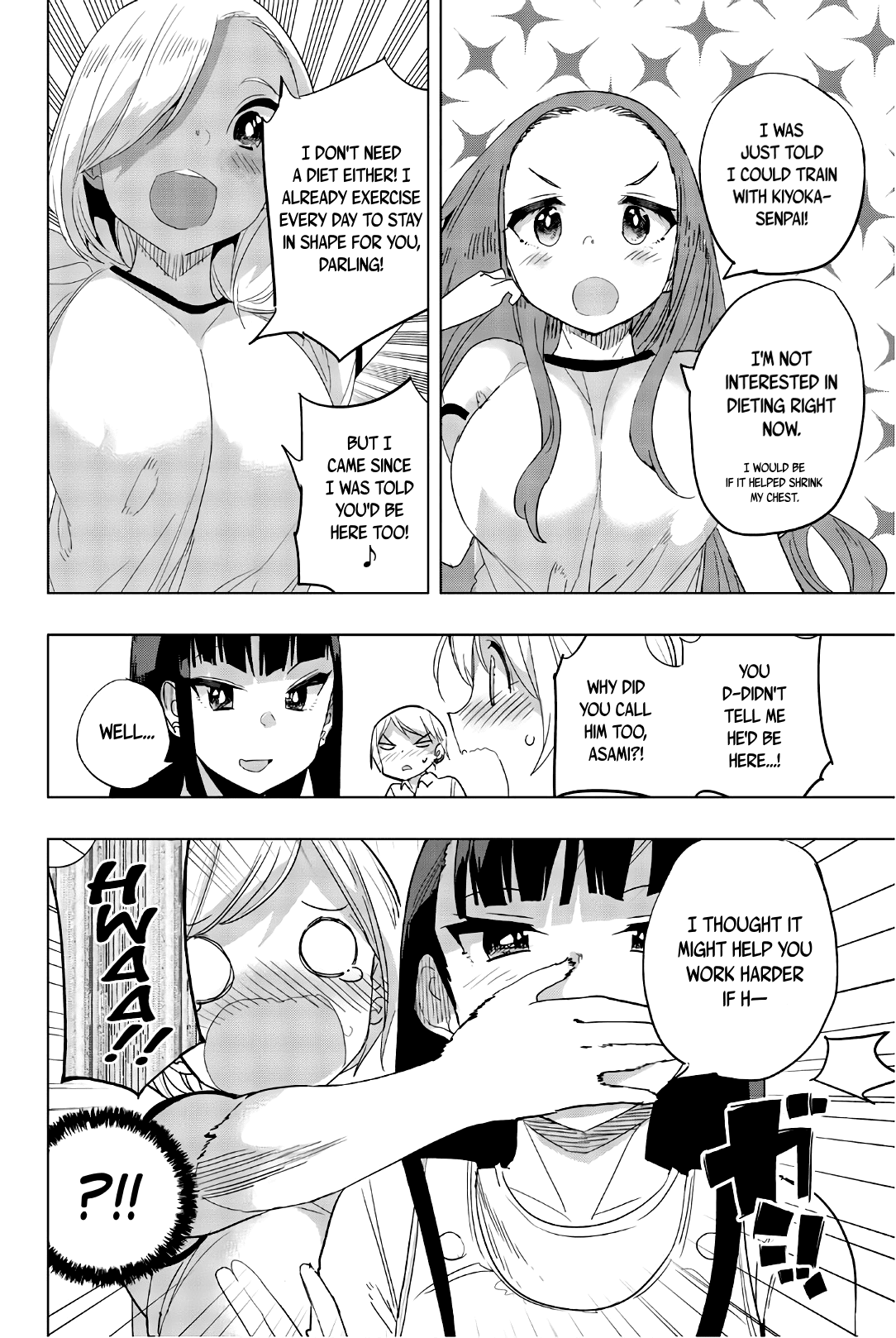 Houkago no Goumon Shoujo Chapter 26 page 8 - Chapter 26: Shape up, Kiyoka! ♥
