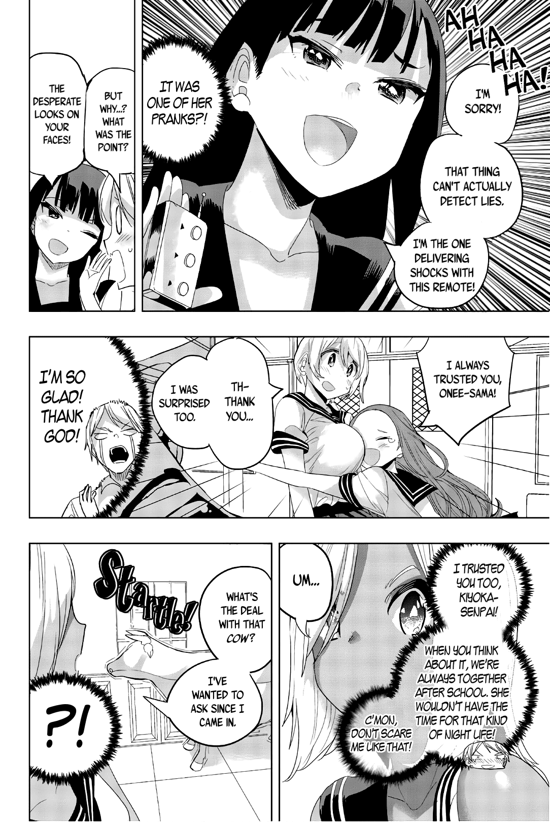 Houkago no Goumon Shoujo Chapter 29 page 10 - Chapter 29: Do You Like It Hot?!
