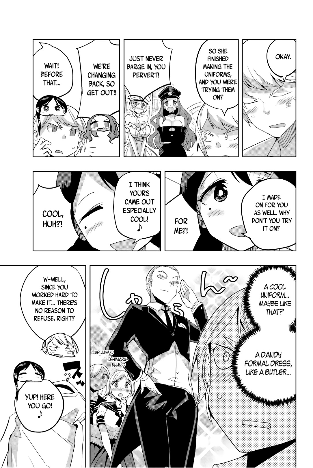 Houkago no Goumon Shoujo Chapter 34 page 9 - Chapter 34: After School Uniforms ♥
