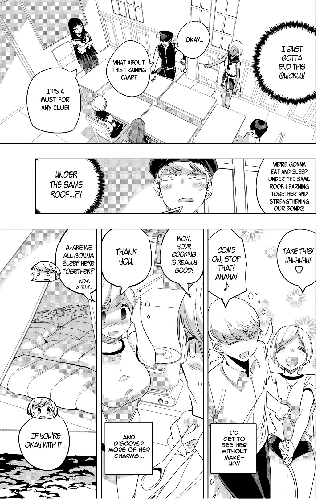 Houkago no Goumon Shoujo Chapter 35 page 3 - Chapter 35: Summer Training Camp, But Where?!