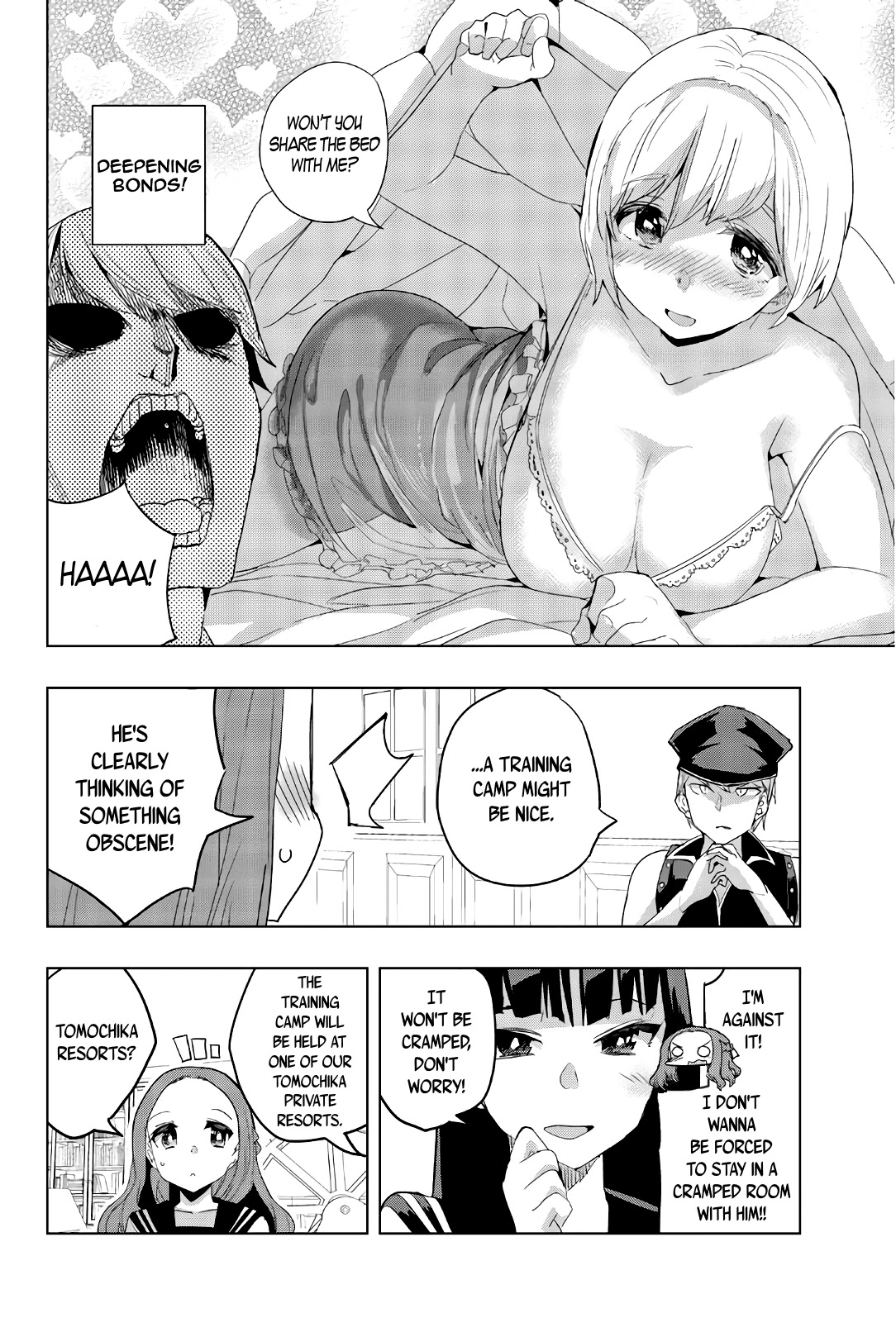 Houkago no Goumon Shoujo Chapter 35 page 4 - Chapter 35: Summer Training Camp, But Where?!