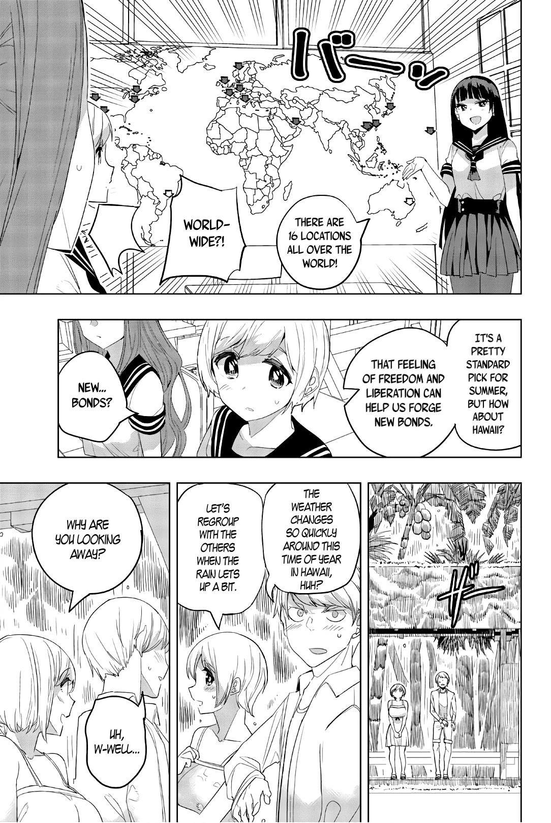 Houkago no Goumon Shoujo Chapter 35 page 5 - Chapter 35: Summer Training Camp, But Where?!