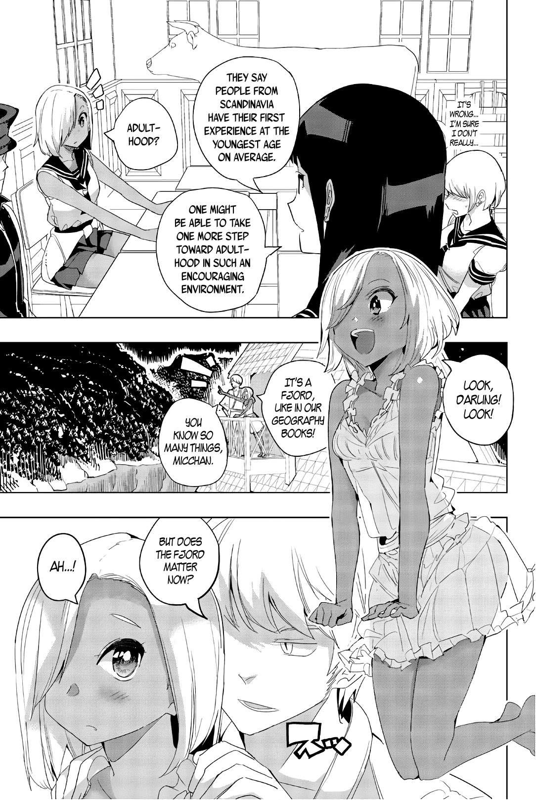 Houkago no Goumon Shoujo Chapter 35 page 7 - Chapter 35: Summer Training Camp, But Where?!