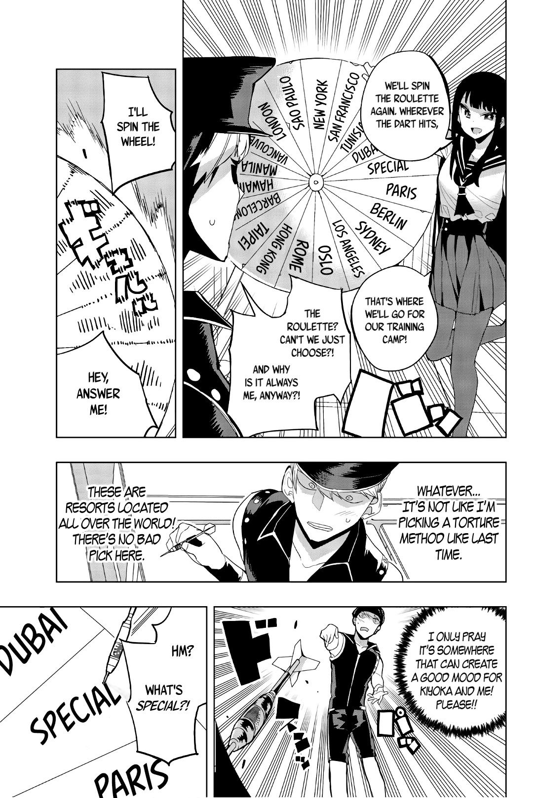 Houkago no Goumon Shoujo Chapter 35 page 9 - Chapter 35: Summer Training Camp, But Where?!