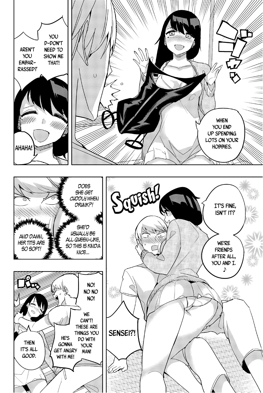 Houkago no Goumon Shoujo Chapter 36 page 6 - Chapter 36: At Sensei's House ♥
