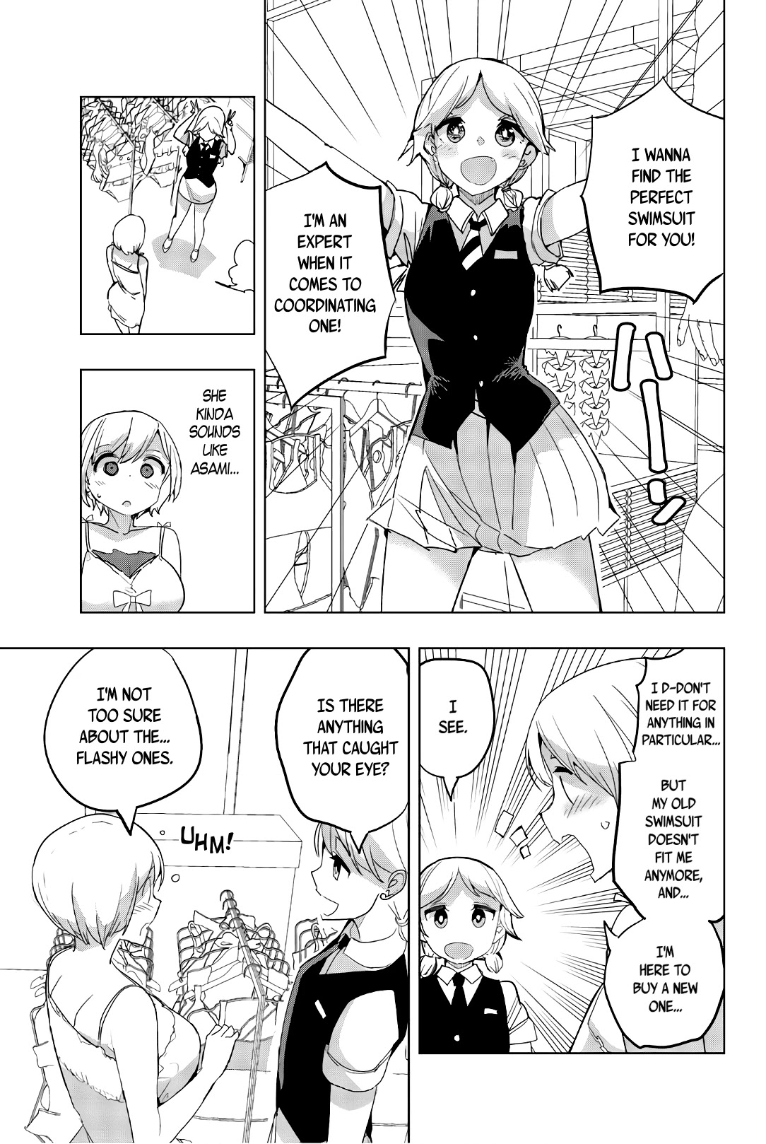 Houkago no Goumon Shoujo Chapter 37 page 5 - Chapter 37: Kiyoka, Swimsuits and a Maiden's Heart ♥