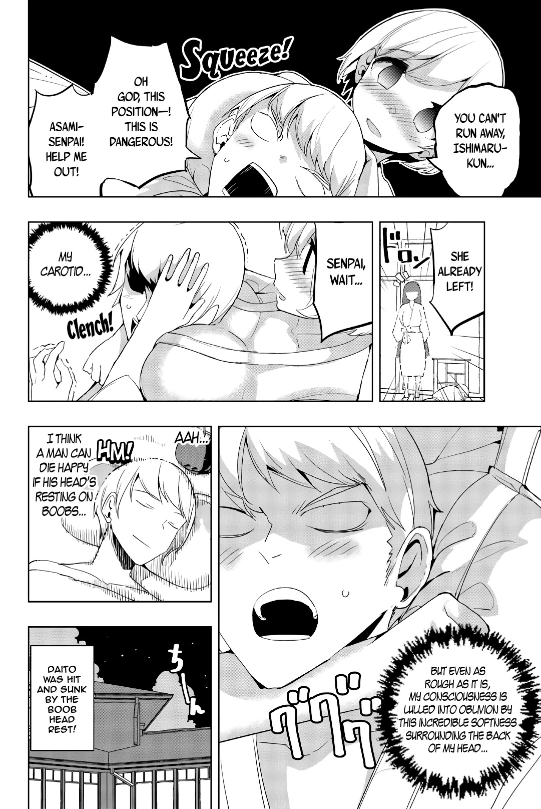 Houkago no Goumon Shoujo Chapter 40 page 10 - Chapter 40: Death by Boobs ♥