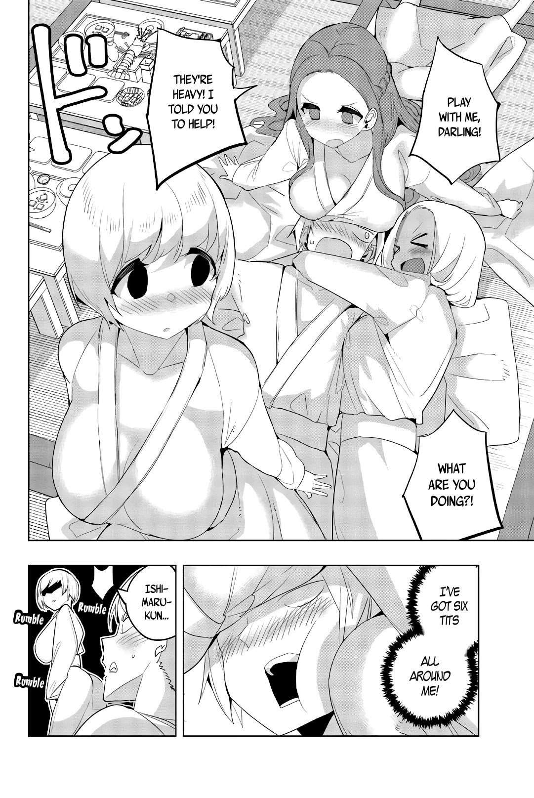 Houkago no Goumon Shoujo Chapter 40 page 8 - Chapter 40: Death by Boobs ♥