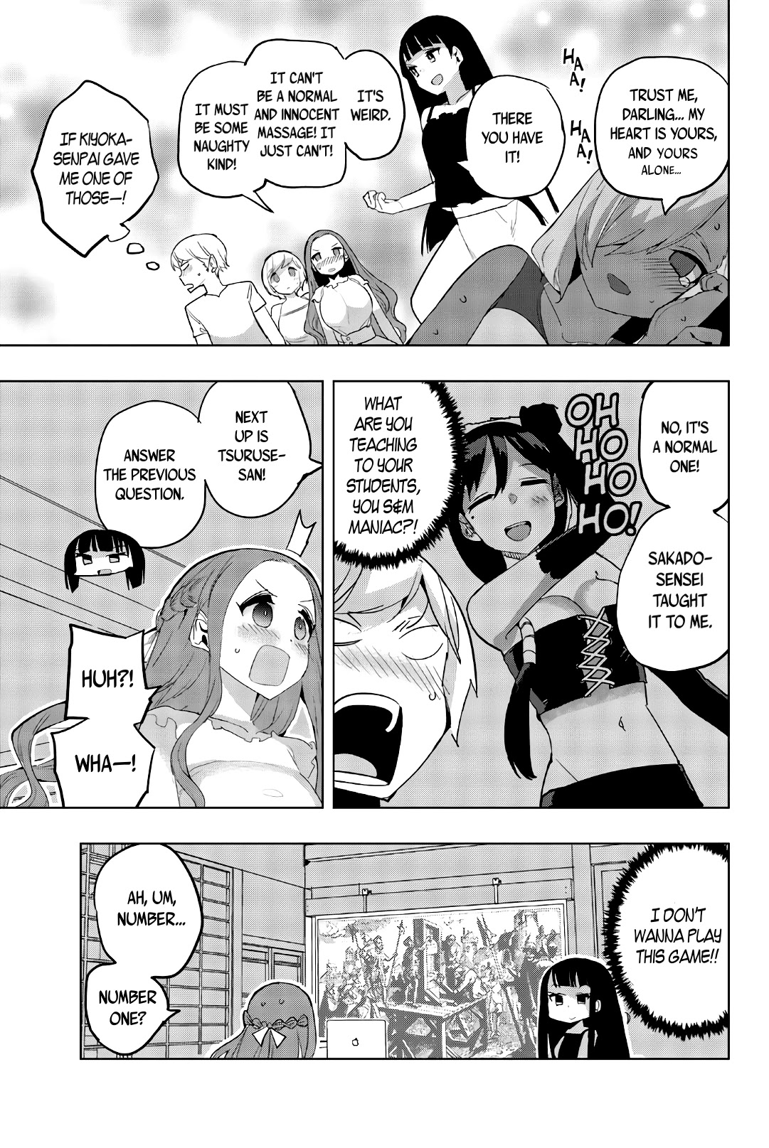 Houkago no Goumon Shoujo Chapter 41 page 7 - Chapter 41: Midterm Torture Test ♥