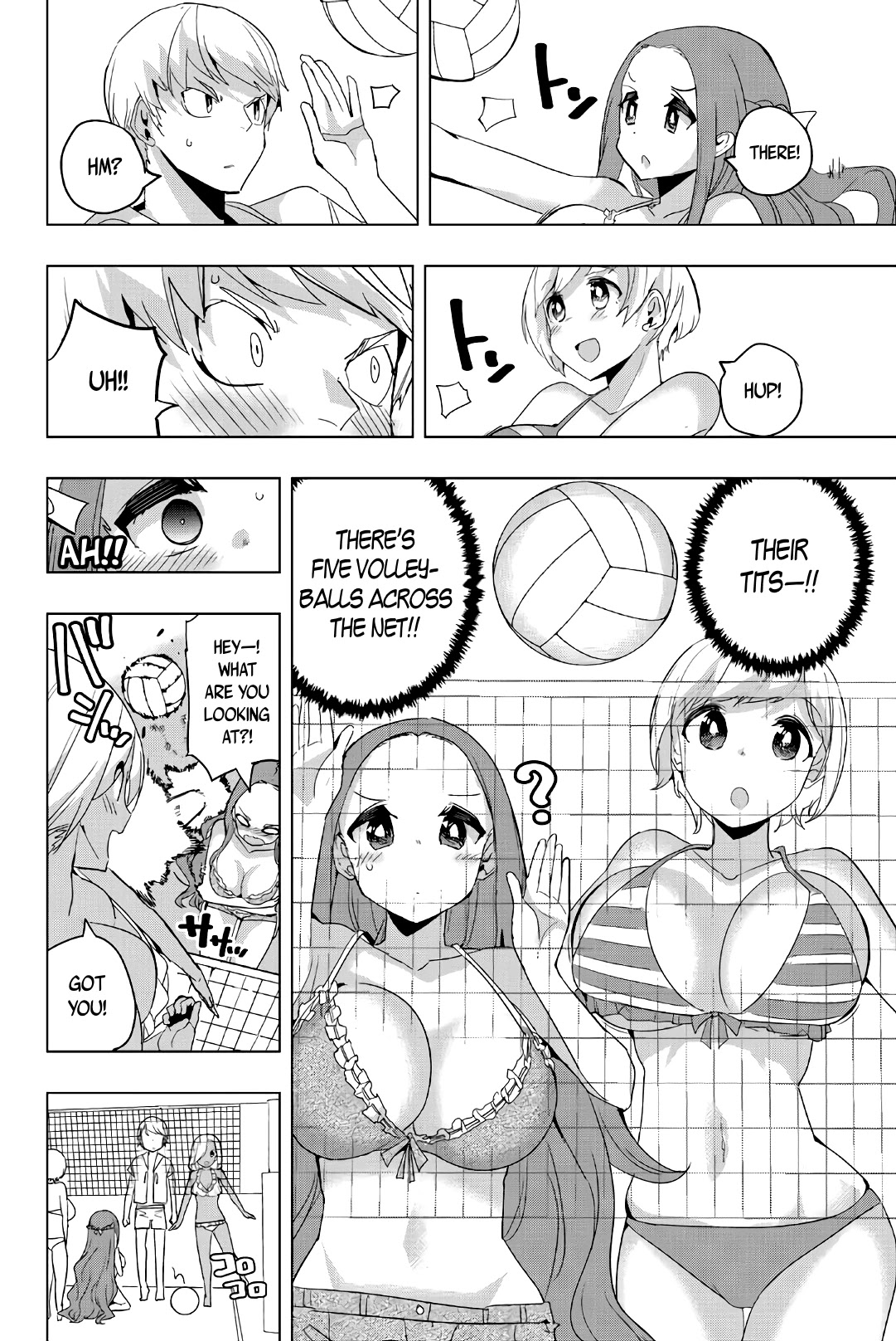 Houkago no Goumon Shoujo Chapter 43 page 6 - Chapter 43: Boob Volley on the Beach ♥