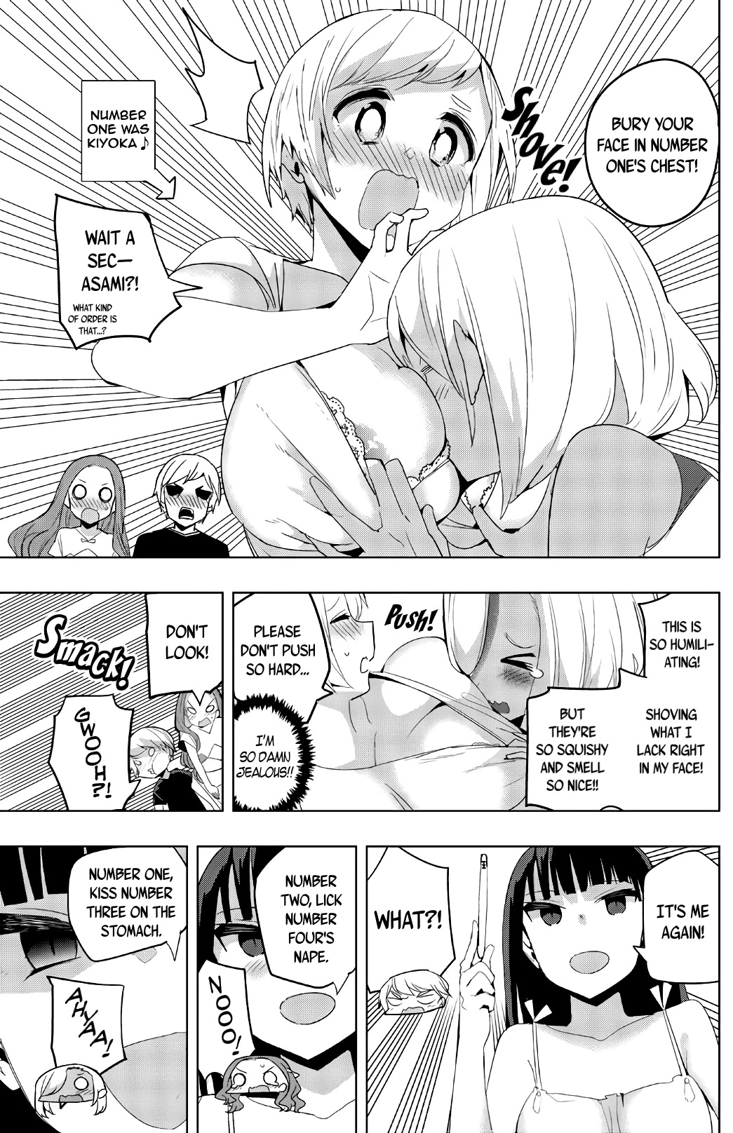 Houkago no Goumon Shoujo Chapter 44 page 7 - Chapter 44: The King's Game is Peak Embarrassment ♥